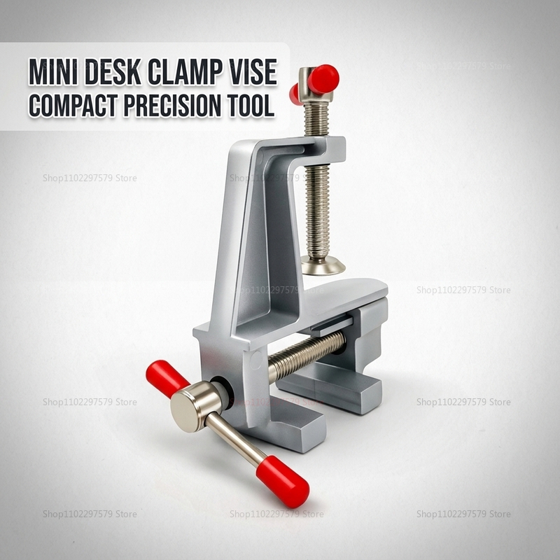 Electronics Repair Workbench - Aluminum Mini Table Bench Vice Clamp