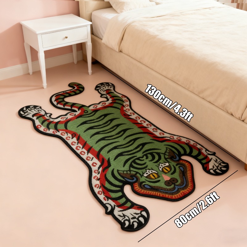 VIKAMA Tiger Pattern Rug Non-s - Electronics Repair Desk review and price