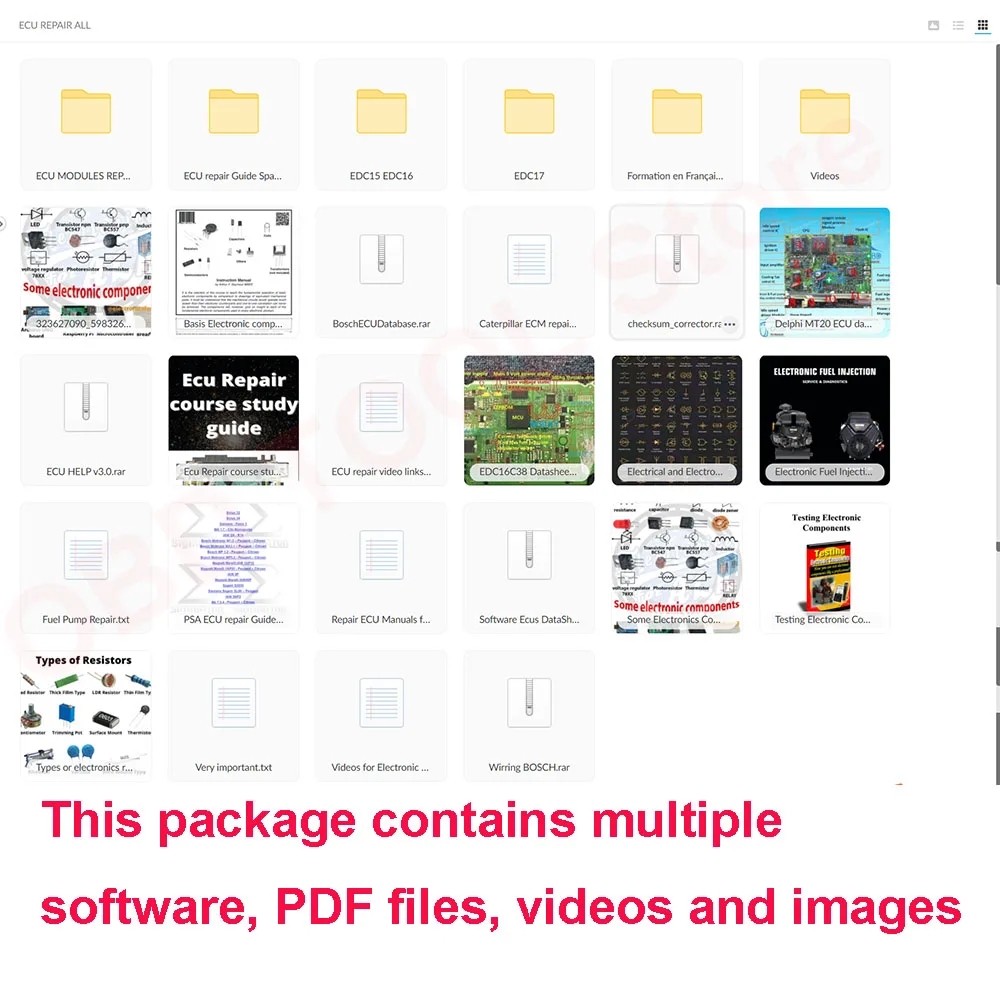 ECU Repair Training Guide Pack - Electronics Repair Guide review and price