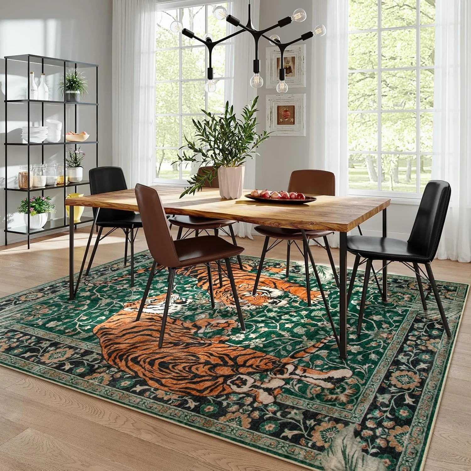 Jungle Tiger Rug for Living Ro - Electronics Repair Desk review and price