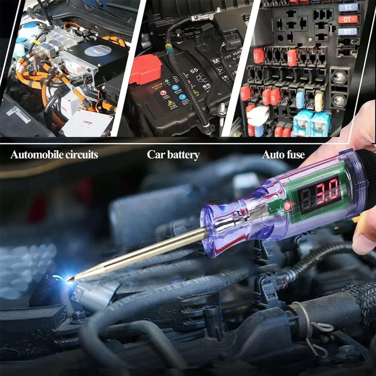 Car Truck Voltage Circuit Test - Repair Electronics review and price