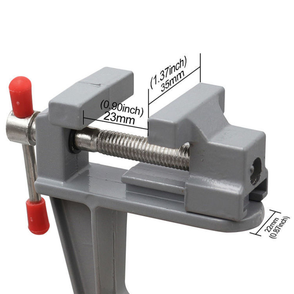 Compact Mini Vise Table Clamp  - Electronics Repair Workbench review and price